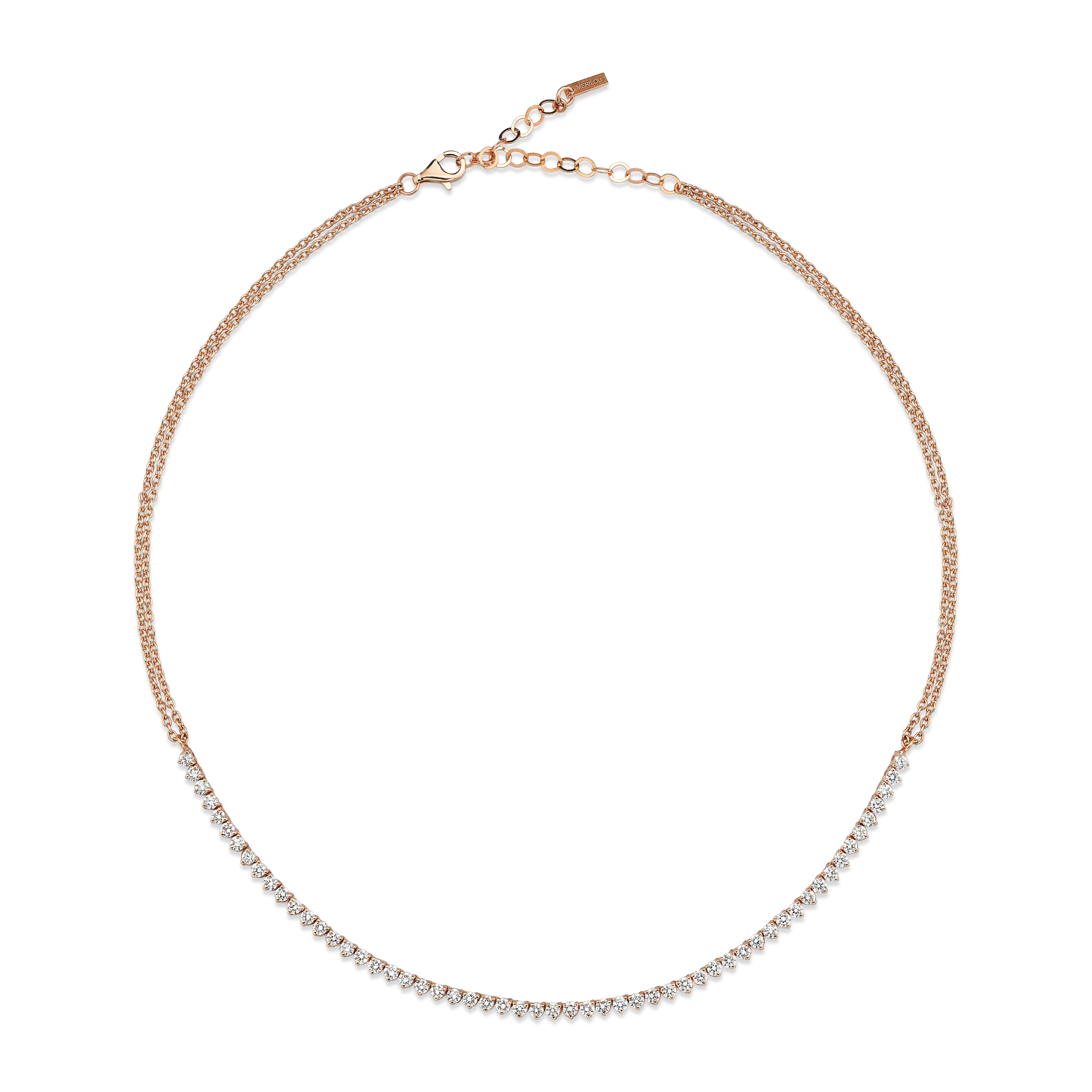 Space Tennis Necklace