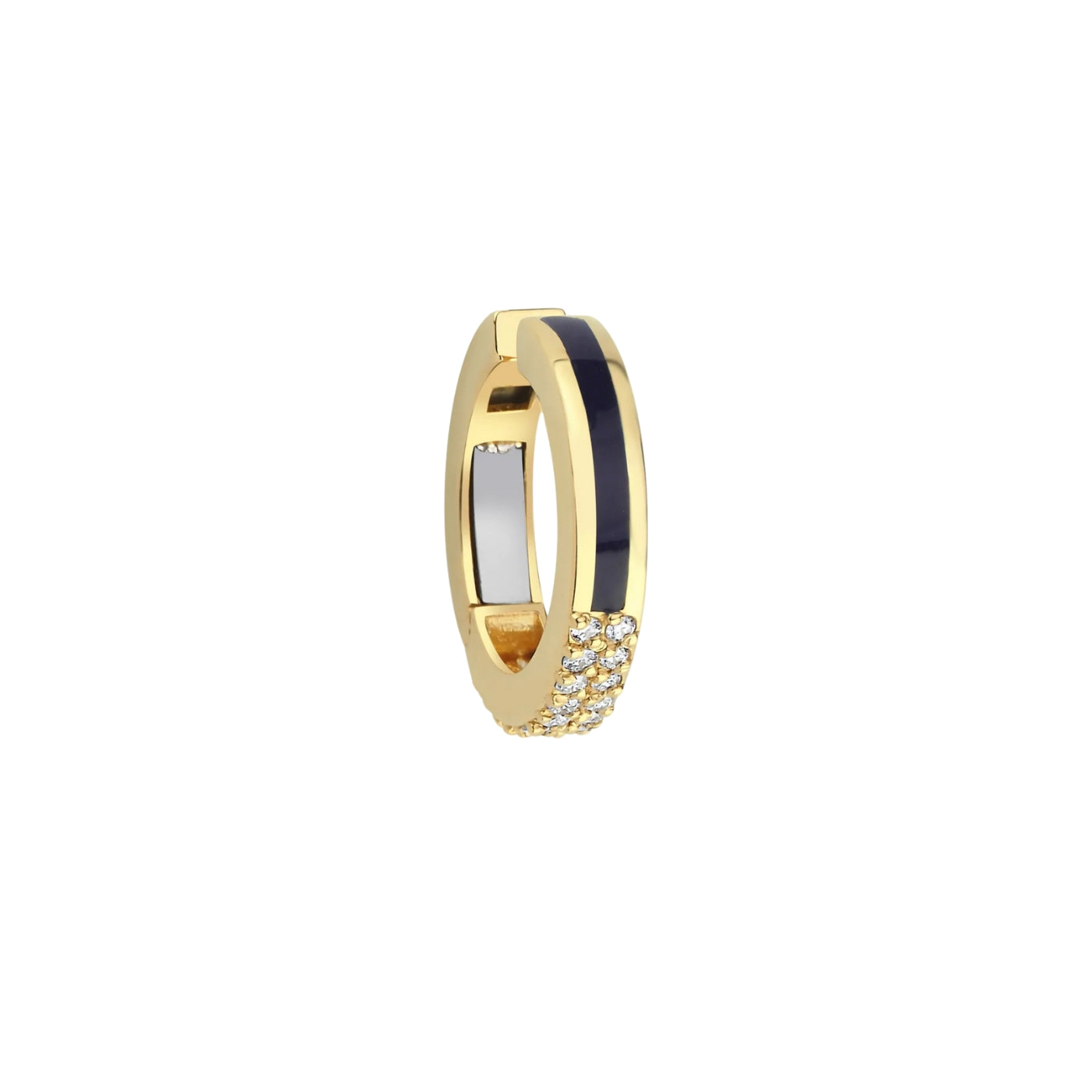 Diamond Enamel Ear Cuff - 1 piece