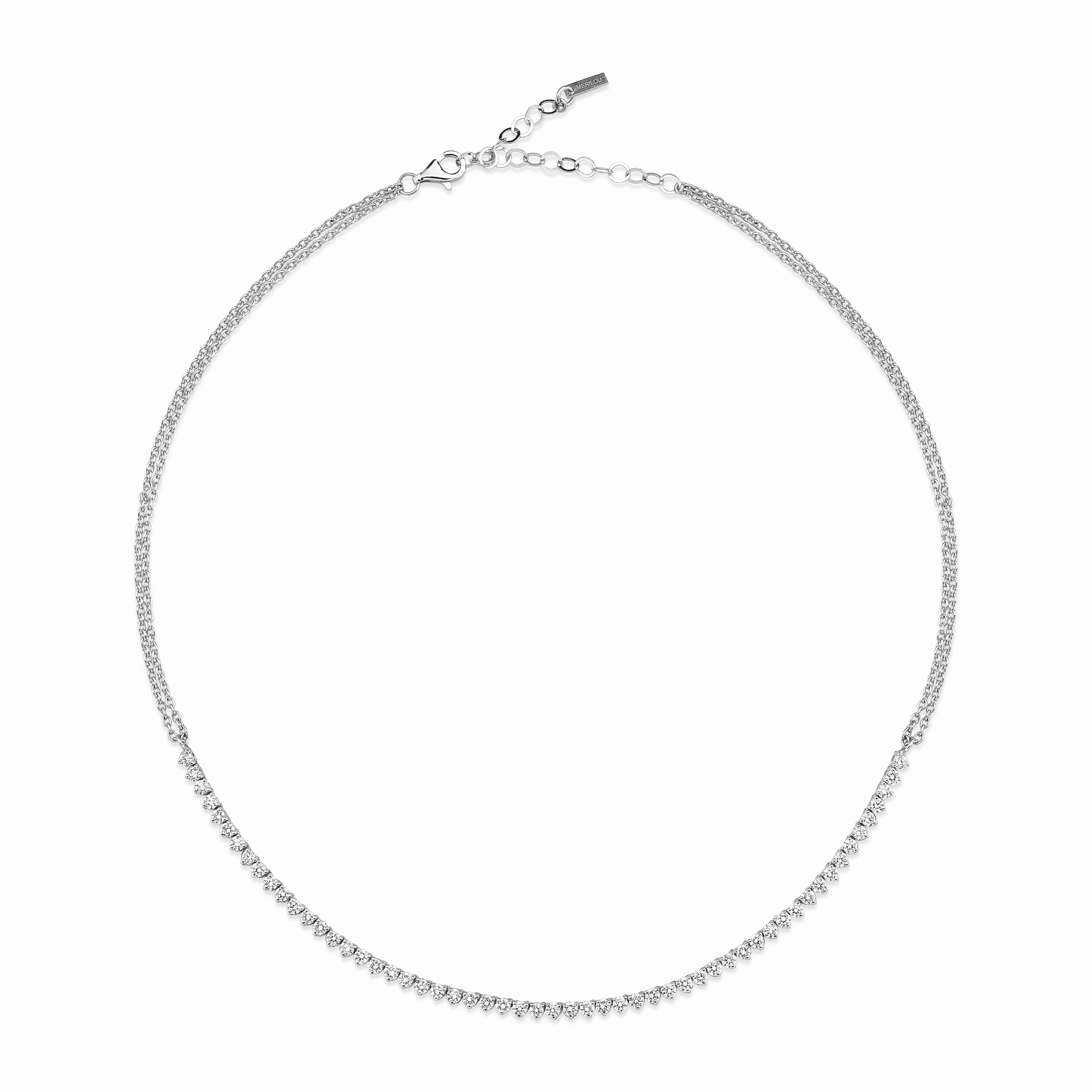 Space Tennis Necklace