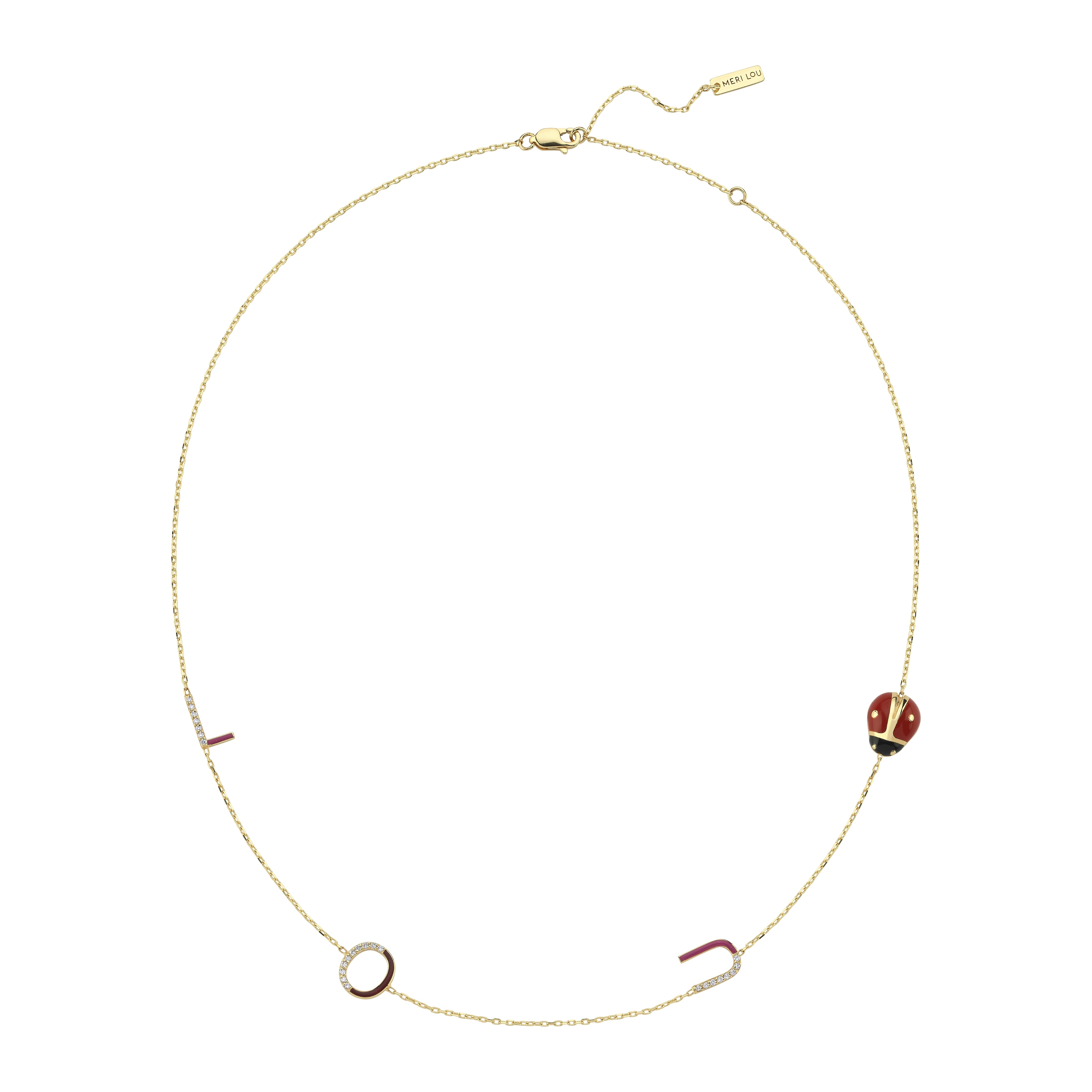 Personalized Lucky Family Necklace (3 Letter)