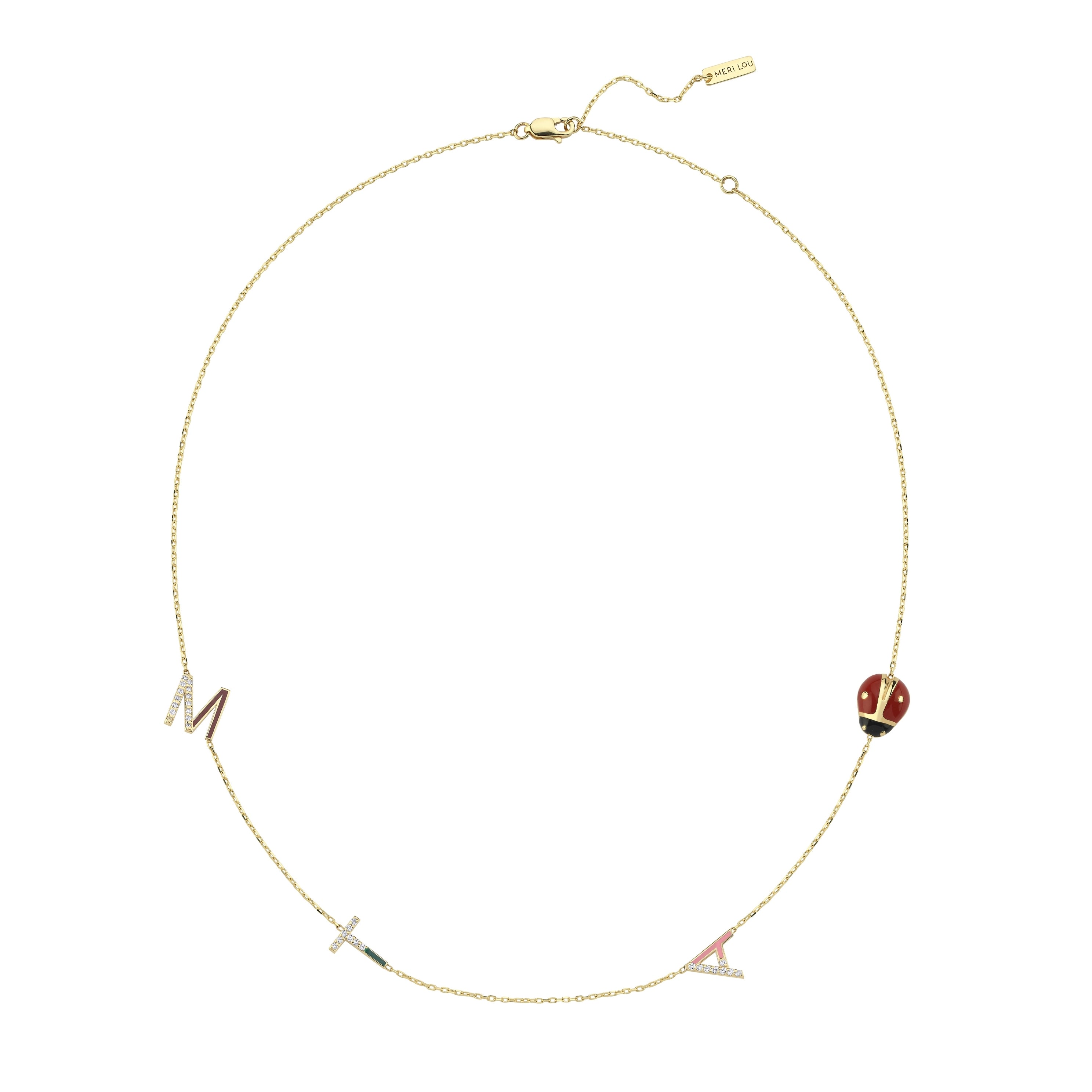 Personalized Lucky Family Necklace (3 Letter)