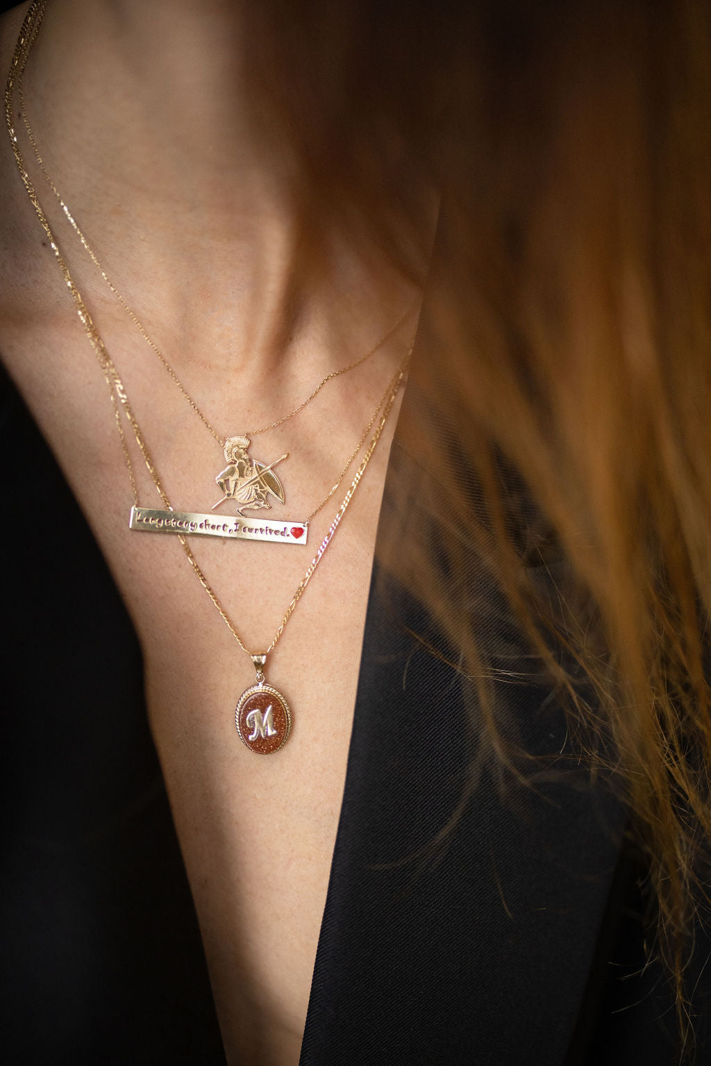 Warrior Pendant Necklace