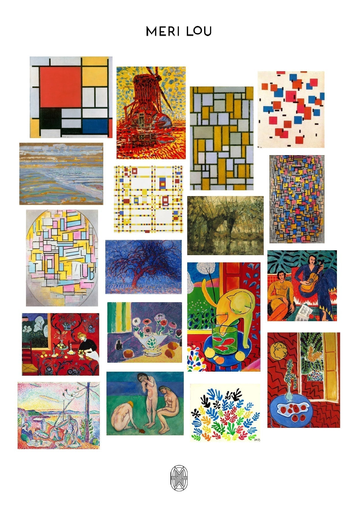 Colors of Joy: From Matisse & Mondrian to Lettery Lou