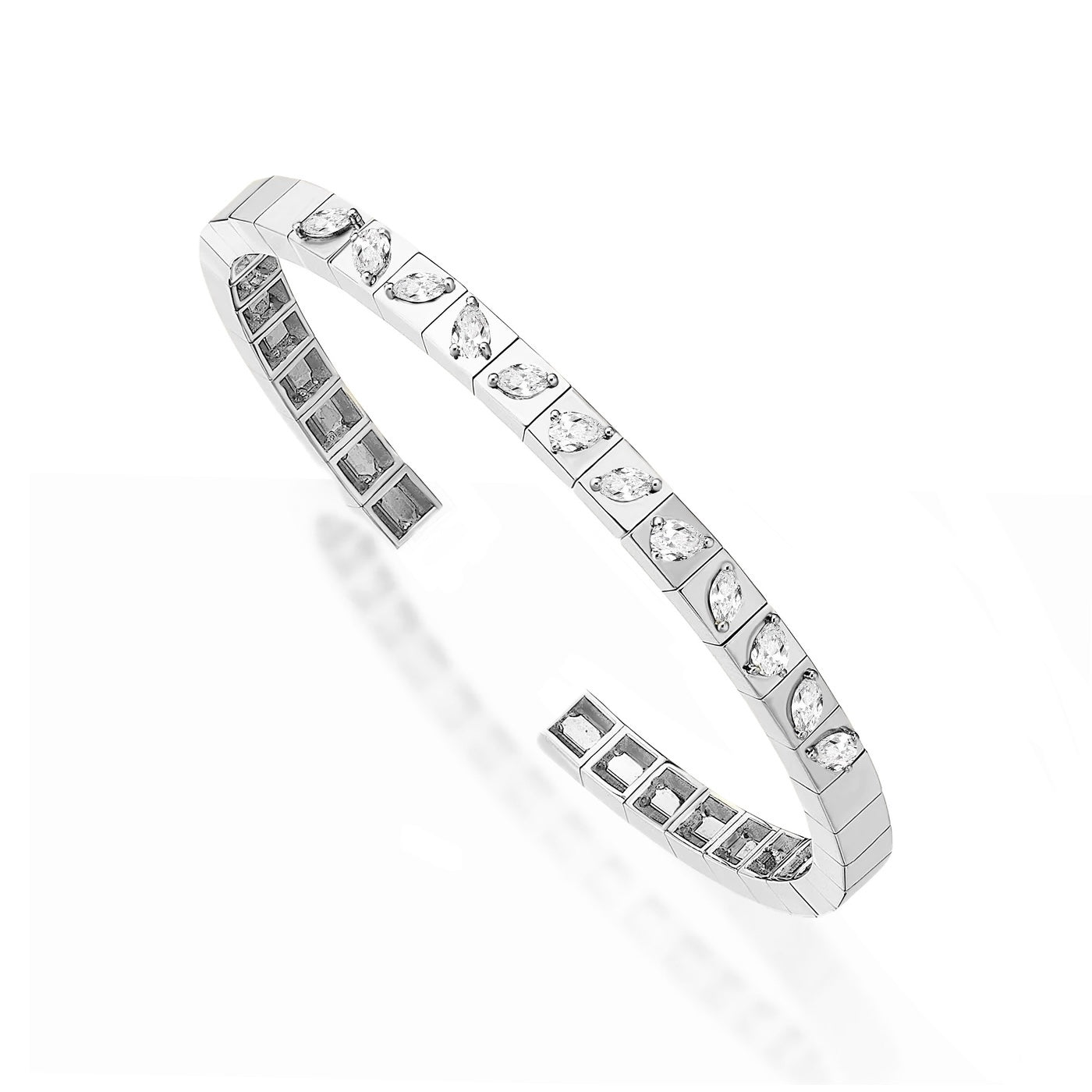 Seeds Diamond Bangle Bracelet