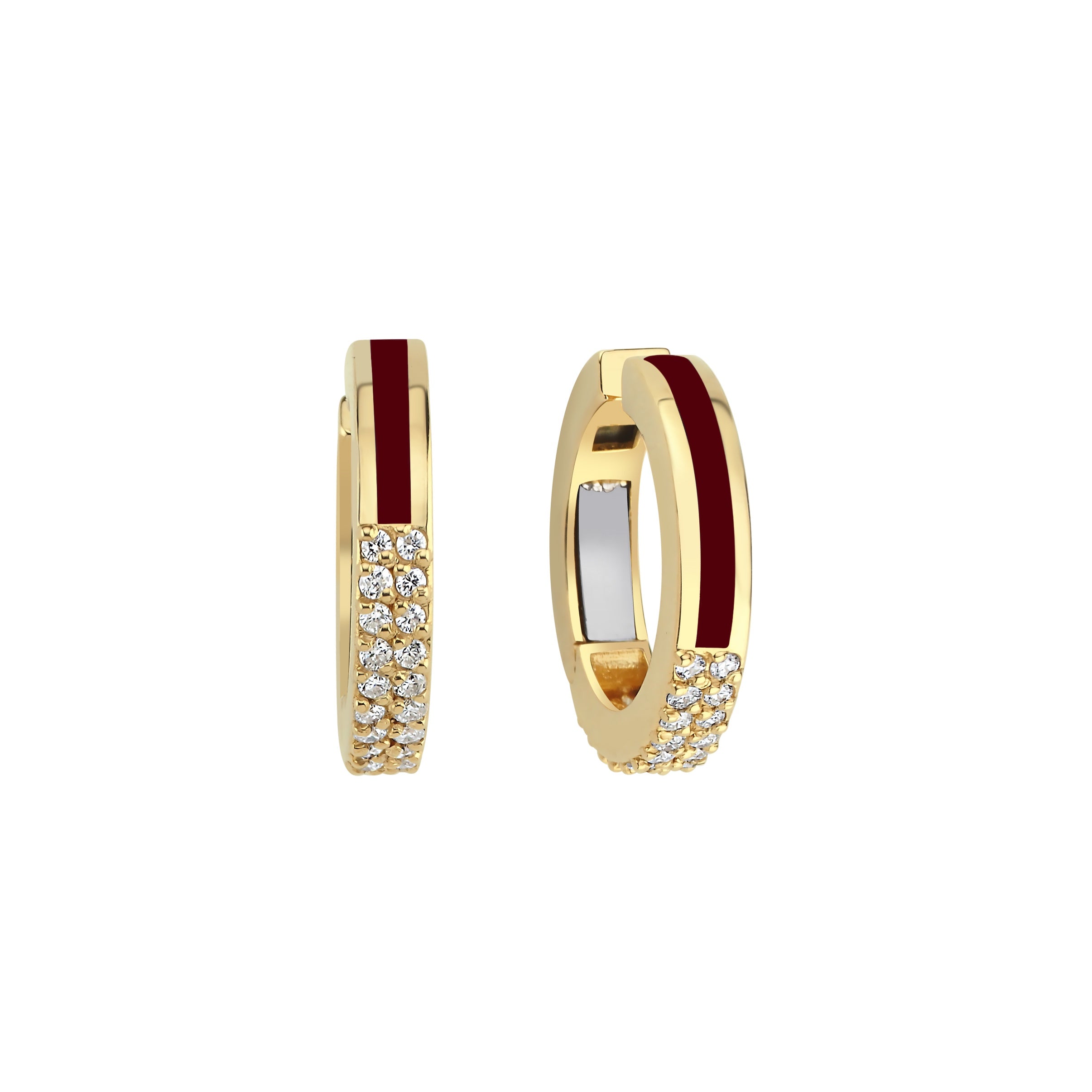 Diamond Enamel Ear Cuff - 1 piece