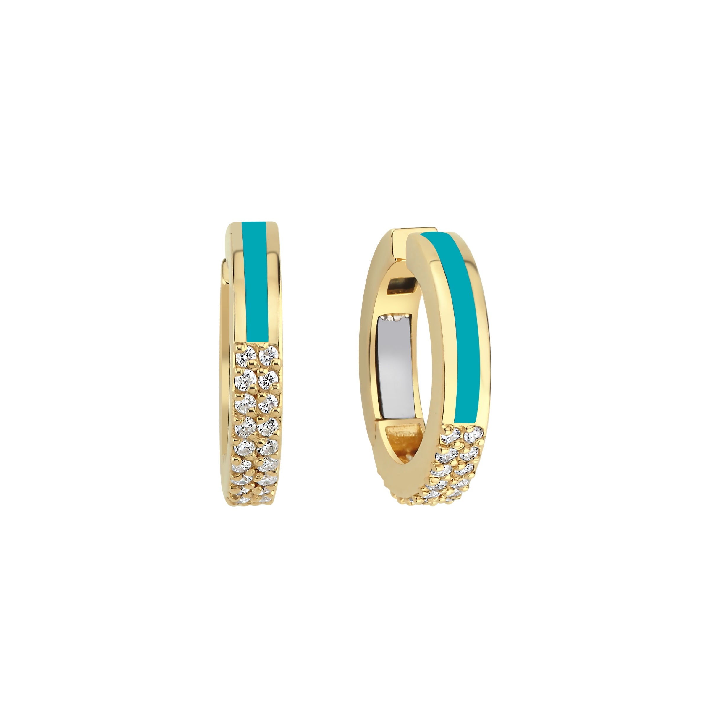 Diamond Enamel Ear Cuff - 1 piece