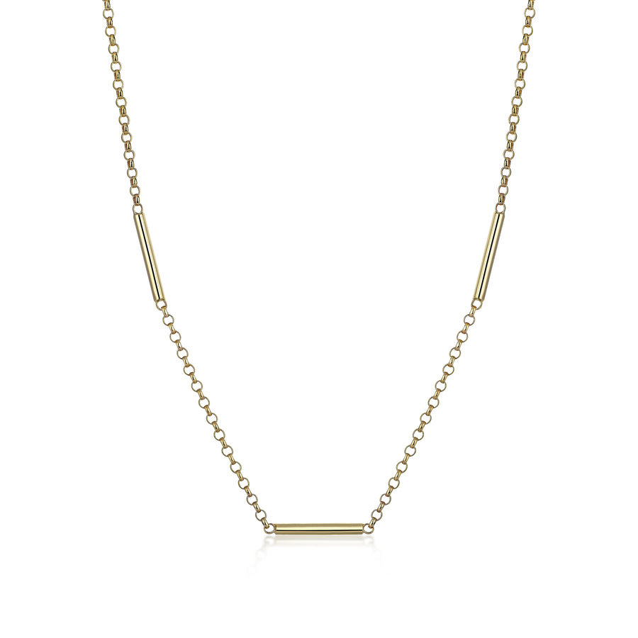 Space Bar Chain Necklace