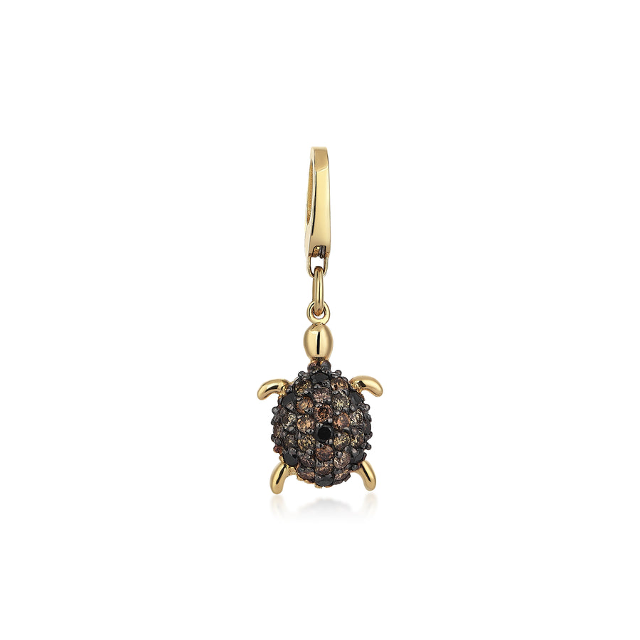 Turtle Diamond Charm