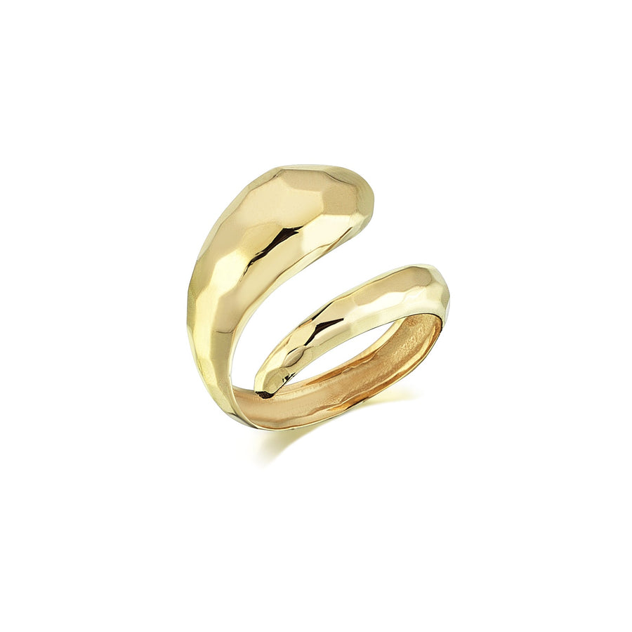 Snake Coil Ring (Gold Plated)