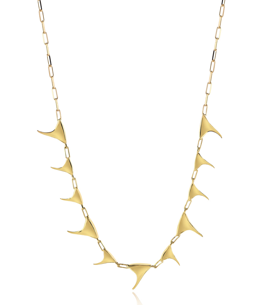 Thorn Choker Necklace (14K Gold)