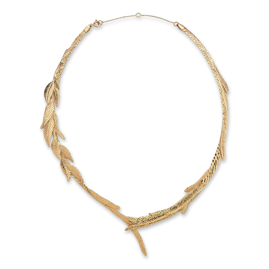 Master Tree Choker Necklace (14K Gold)